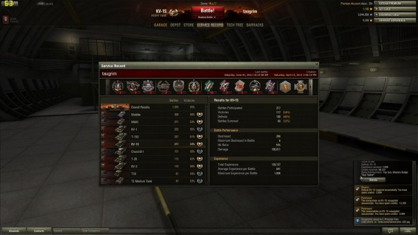 KV-1S Ace Tanker Mastery Badge