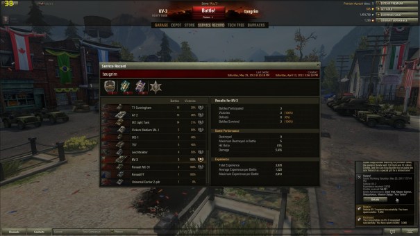 KV-3 Ace Tanker screenshot