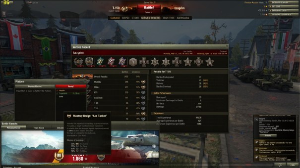 T-150 Ace Tanker screenshot