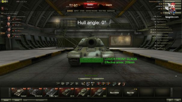 IS-4 Not Angled
